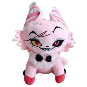 11" Angel Meow Hazbin Hotel Cartoon Animal Figure Plush Toys